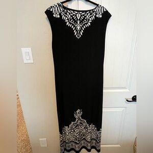 Full length black & white sleeveless - Never worn!